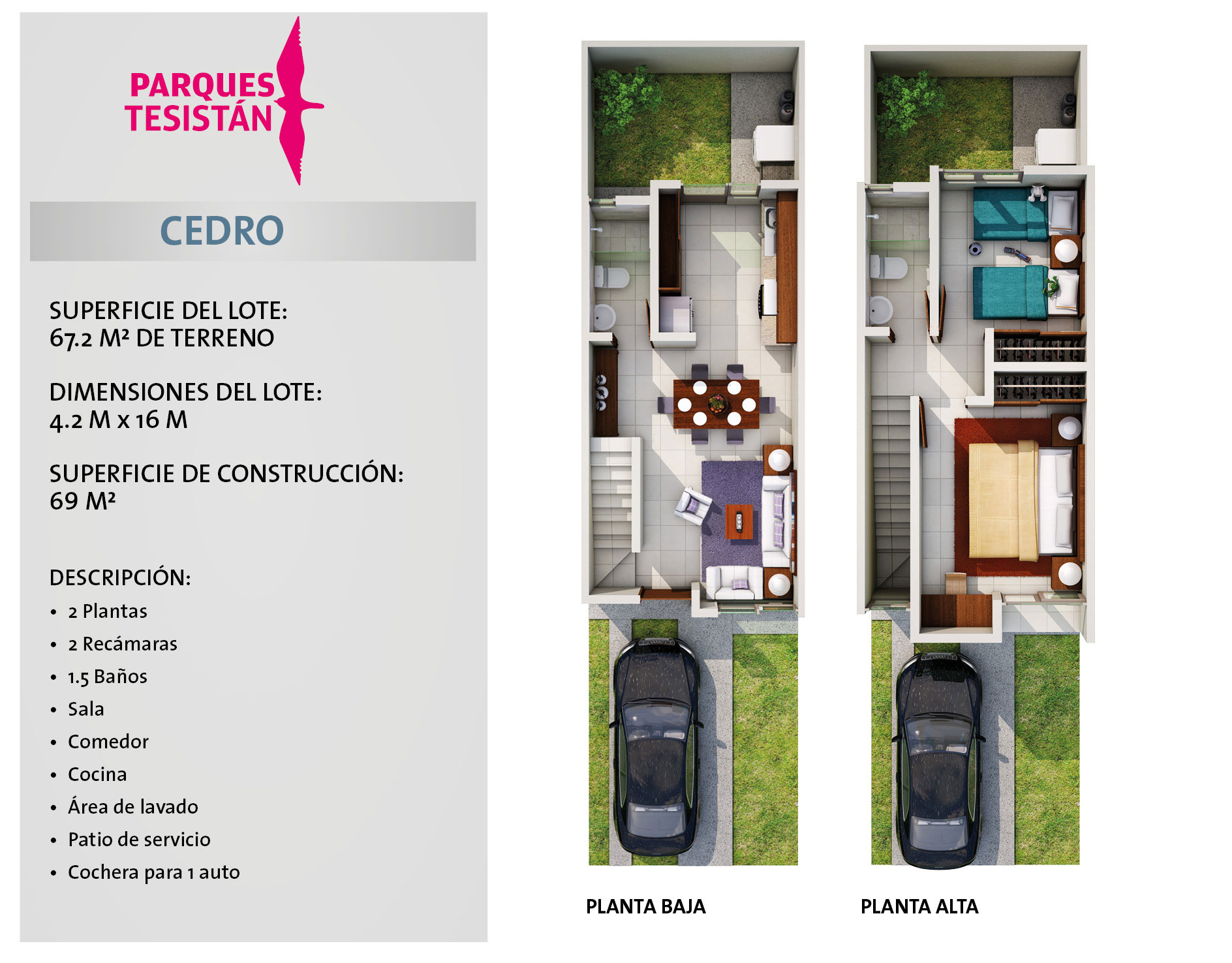 Casas nuevas en Zapopan - Casas en venta en Zapopan - Fraccionamiento Parques  Tesistán de Grupo San Carlos